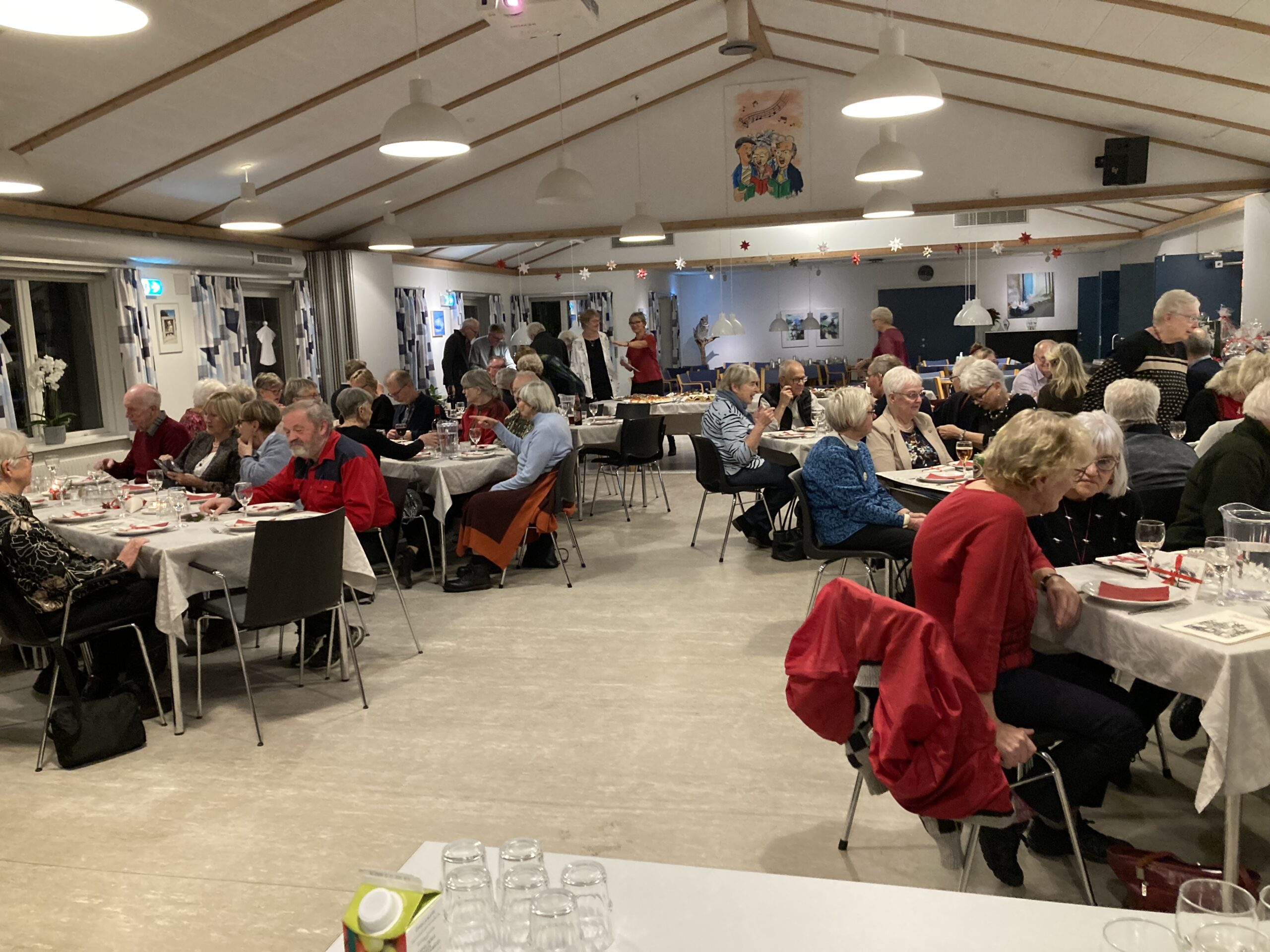 Årets traditionsrige julefrokost.